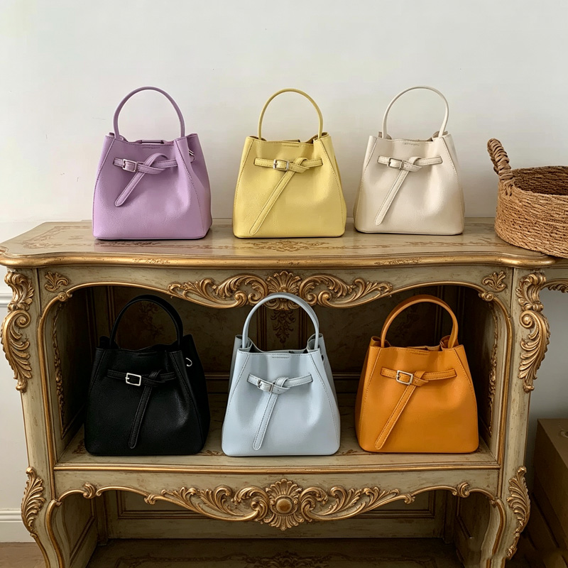 Women'S Bags Top 10 - CLAREGQI Mini Borsa a Secchiello da