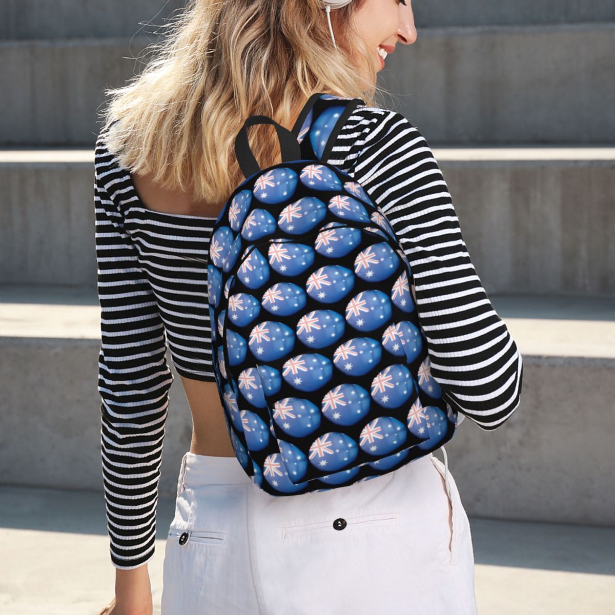 Women Bags In Australia - Zaino con sfera di cristallo con