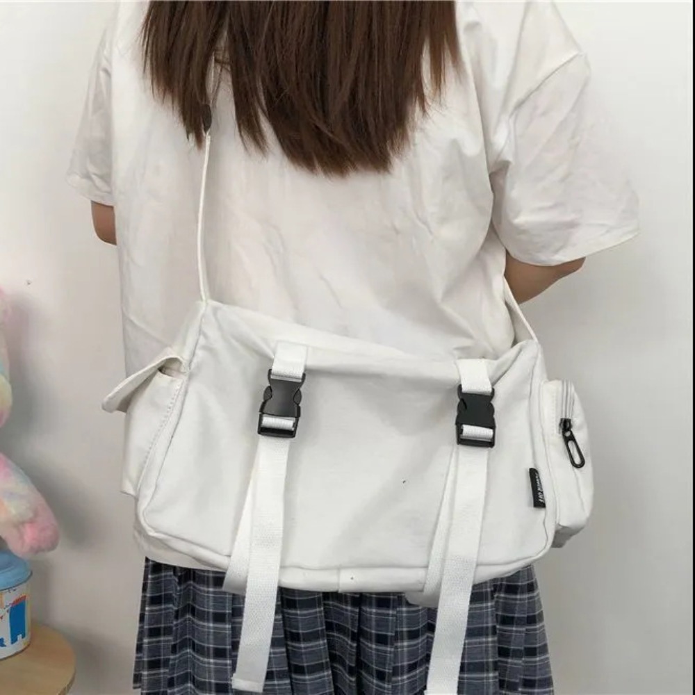 Women'S Japanese Bags - Borse a tracolla nere tasche di