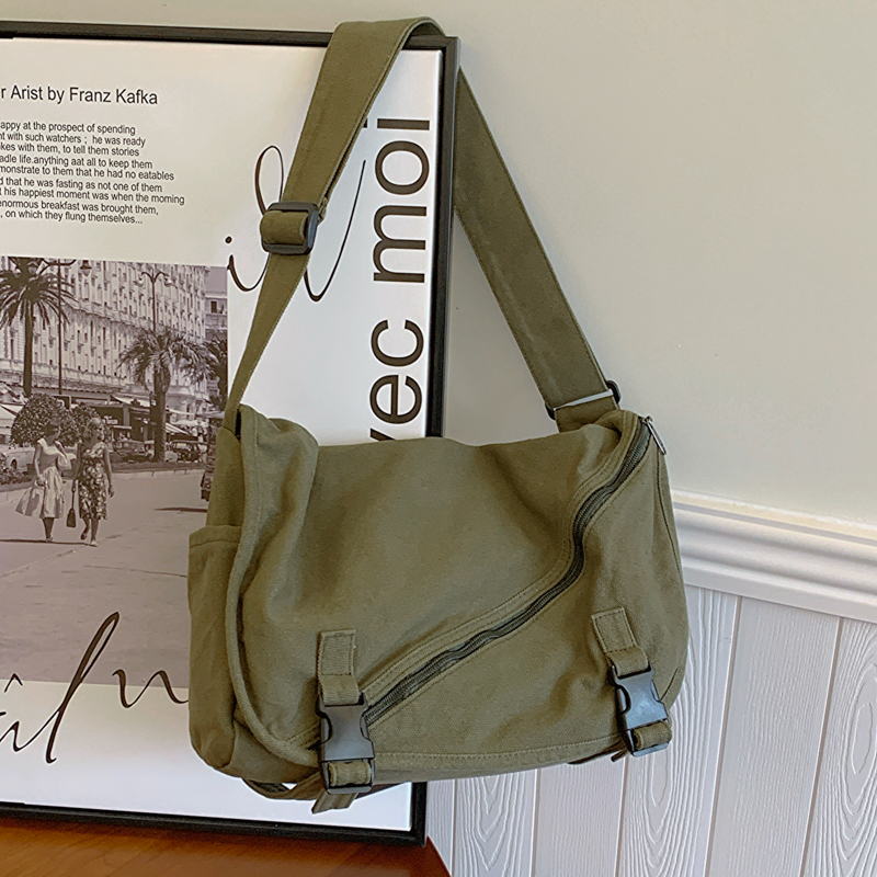 Flap Bag Envelope - Borsa a tracolla in tela stile