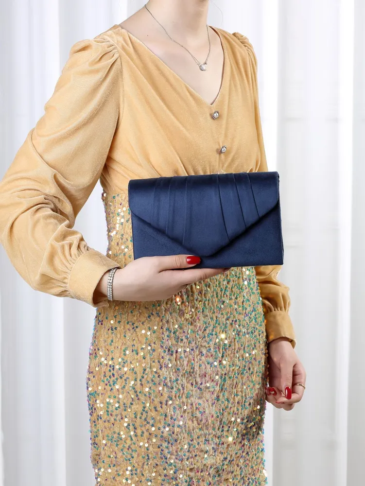 Borsa da Sera Elegante in Raso - Flap Bag Envelope recensione e prezzo