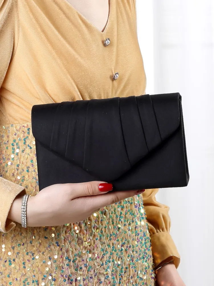 Borsa da Sera Elegante in Raso - Flap Bag Envelope recensione e prezzo