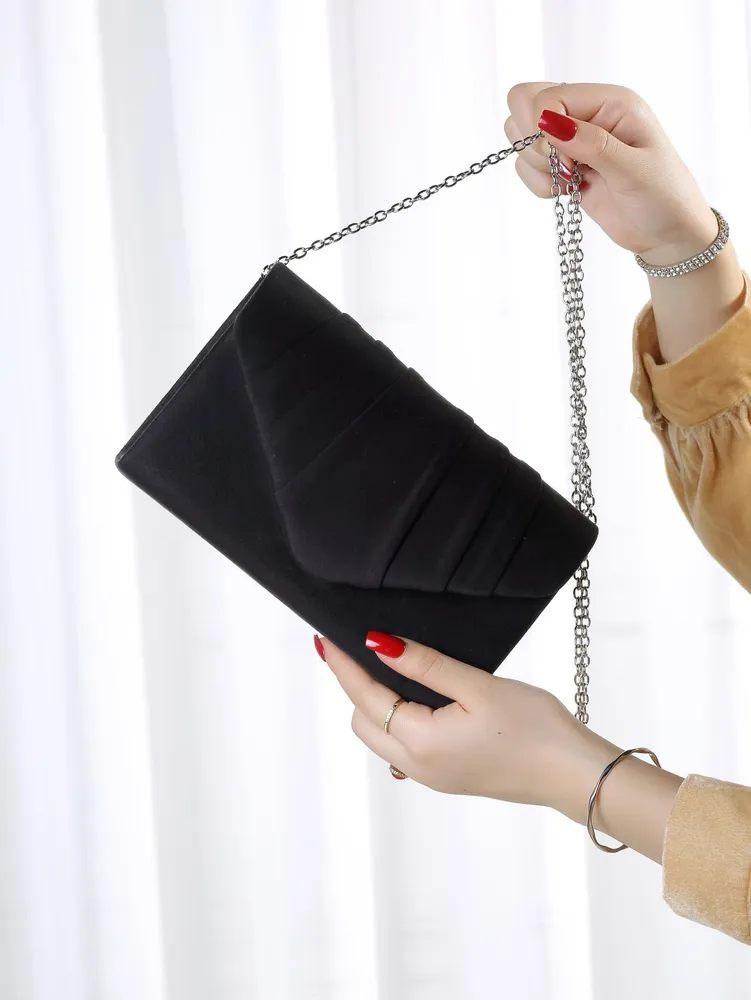 Borsa da Sera Elegante in Raso - Flap Bag Envelope recensione e prezzo