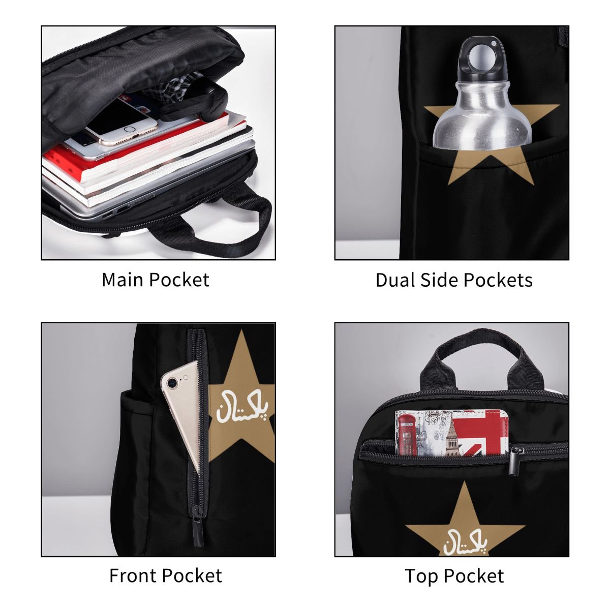 Zaino per studenti Asif Ali 45 - Women Bags Pakistan recensione e prezzo