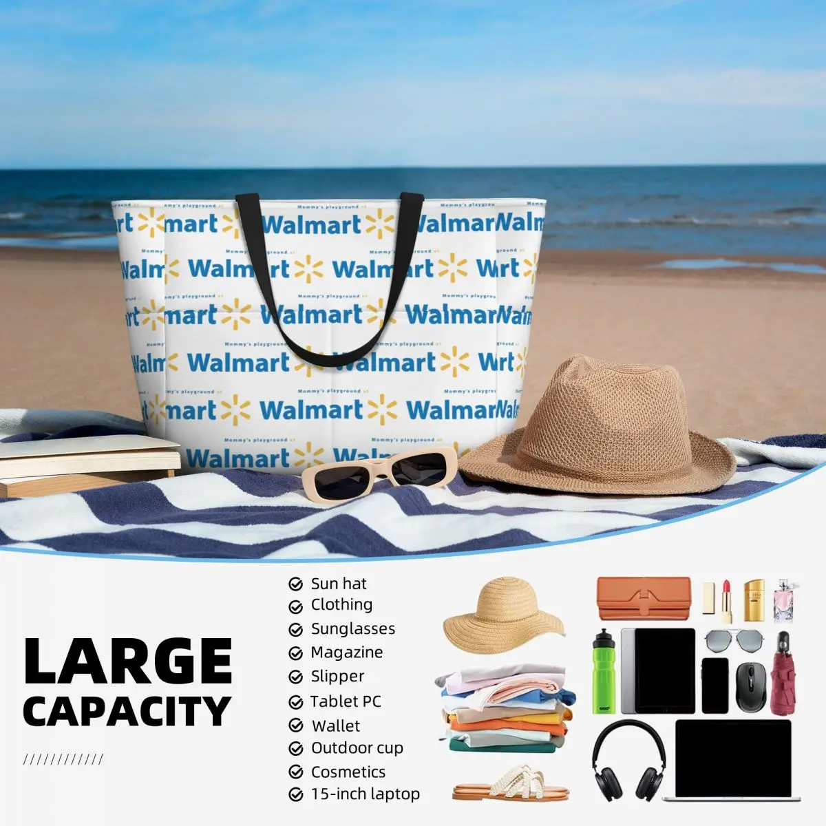 Borsa da Spiaggia Walmart, Bor - Women Bags Walmart recensione e prezzo