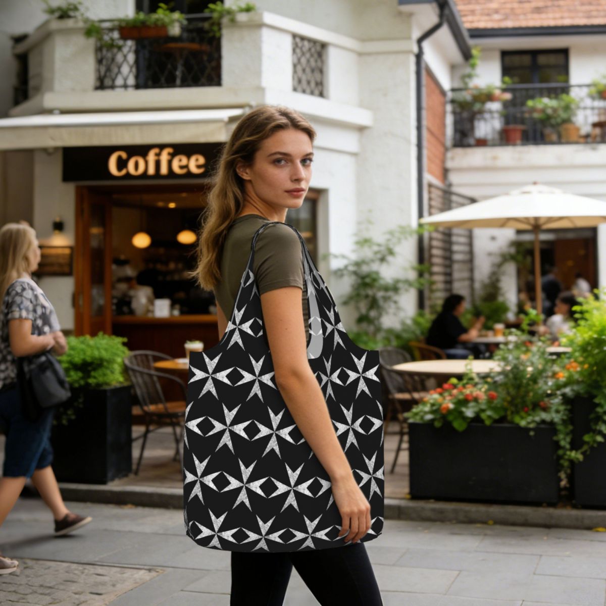 Borsa Shopper in Tela con Croc - Women Bags Malta recensione e prezzo