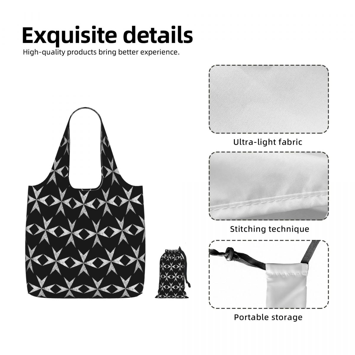 Borsa Shopper in Tela con Croc - Women Bags Malta recensione e prezzo