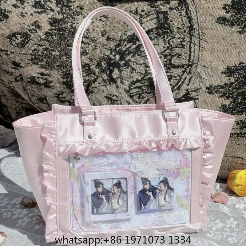 Nuova Borsa Lolita Rosa Traspa - Women'S Japanese Bags recensione e prezzo