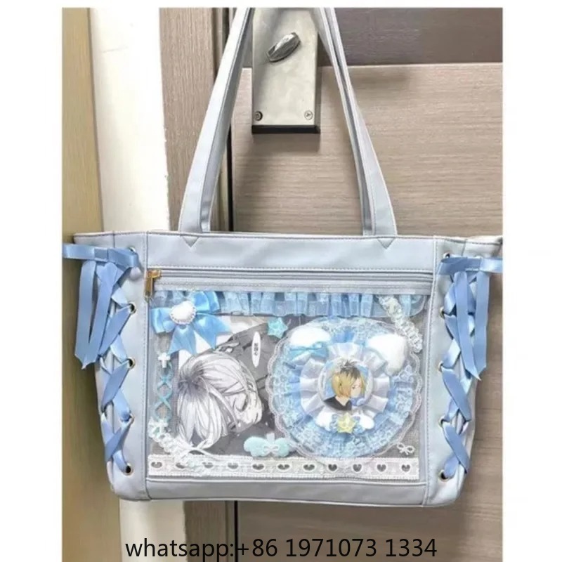 Nuova Borsa Lolita Rosa Traspa - Women'S Japanese Bags recensione e prezzo