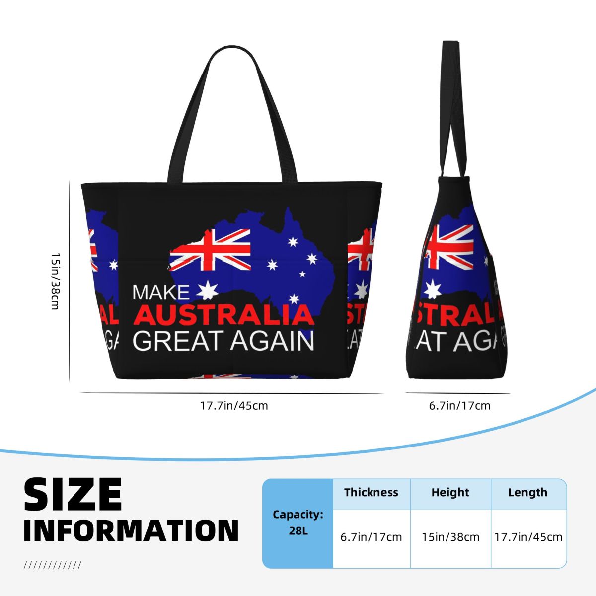 Borsa da spiaggia Make Austral - Women Bags In Australia recensione e prezzo